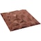 Ekena Millwork 19 5/8in. W x 19 5/8in. H Leto EnduraWall Decorative 3D Wall Panel Covers 2.67 Sq. Ft. WP20X20LTFCP - alternate 3